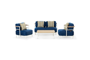 Reach the stars - Garden set | 2-seater sofa + armchair + armchair + coffee table