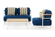Reach the stars - Balcony set | 2-seater sofa + armchair + coffee table