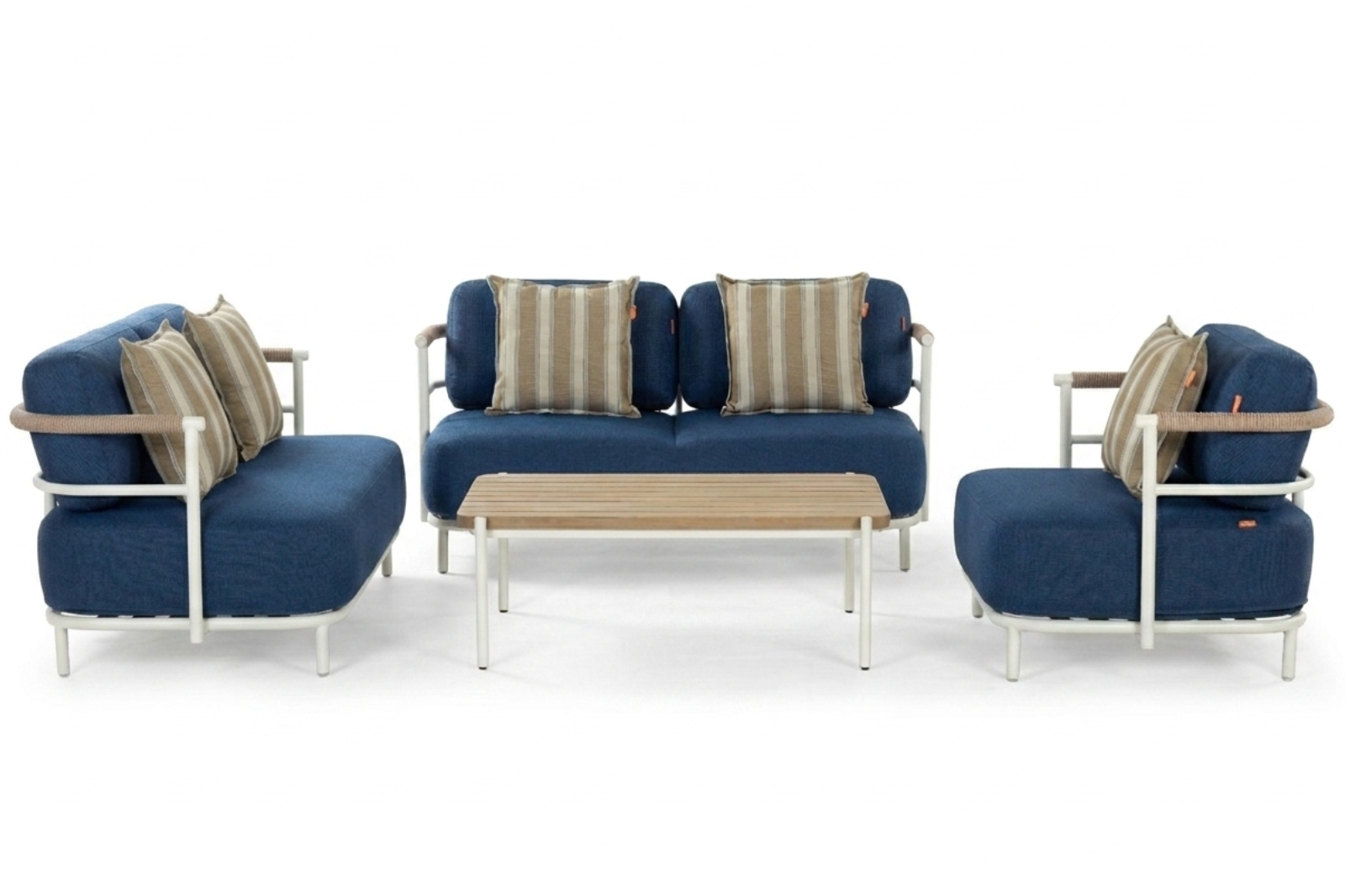 Reach the stars - Zestaw ogrodowy | Sofa 2 os + sofa 2 os + fotel + stolik kawowy