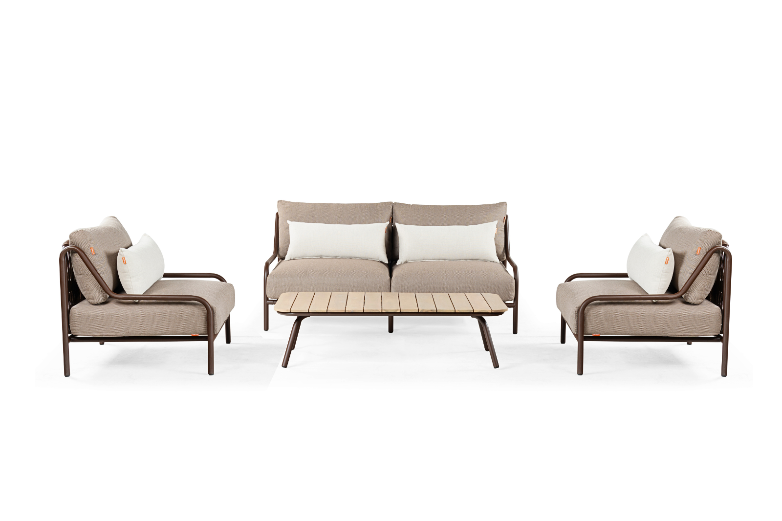 Coffee or tea - Zestaw ogrodowy | Sofa 2 os + fotel + fotel + stolik kawowy